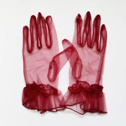 Women Black Lace Gloves Ultra Thin Gloves Tulle Wedding Bride Dress Driving Mittens Sheer Transparent Sunscreen Vintage Glove