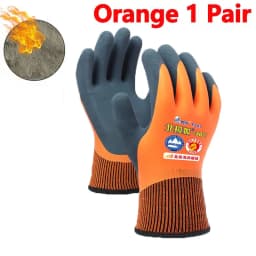 Unisex Thermal Work Gloves -30 Cold-Proof Windproof Anti-freeze Low Temperature Outdoor Sports Running Gloves for Cold Storage