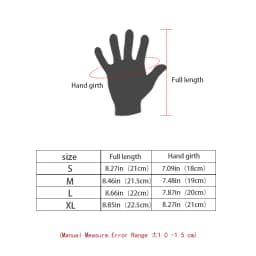 Outdoor Cycling Gloves, Bicycles for Warmth and Anti Slip in Autumn and Winter