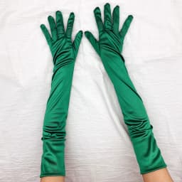 Women 55CM Long Ceremonial Gloves Stretch Satin Retro Party Prom Cosplay Ladies Bridal Wedding Dress Fashion Accessories T139