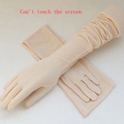 Female Sports Fitness Cycling Sunscreen Touch Screen Long Fingerless Mitten Women Cotton Fashion Half Finger Driving Gloves B89