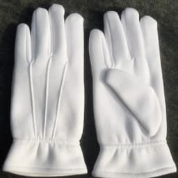 Men White Warmer Gloves Formal Tuxedo Honor Guard Parade Shuffle Dance Jewelry Care Performance Party Magic Show Butler Gloves