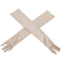 Women's Mittens Long Gloves Autumn Winter Fashion Solid Colors Female Satin Opera Evening Party Prom Costume Glove