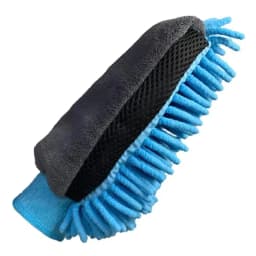 Microfiber Car Wash Gloves Chenille Waterproof Mitt Soft Mesh Back Double-faced Glove Mitt Wax Detailing Brush Car Cleaning Tool