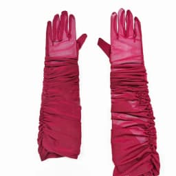 70CM Sexy Mesh Folds Ruffles Long Gloves Multicolored High Elasticity Elegant Women ’s Accessories Opera Bride Wedding