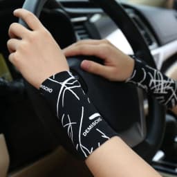 Decorate Wrist Guard Men's Summer Fashion Thin Trend Sports Fitness Wicking Sweat Female Yoga Sun Exercise Cover Scar Tattoo