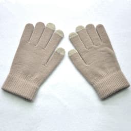 New Winter Thicken Warm Gloves For Men Women Students Knitted Three Finger Touch Screen Mittens Outdoor Cycling Skiing Gloves