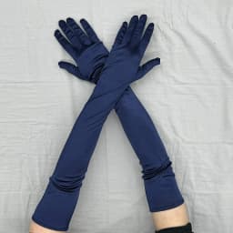 Classic Adult 55cm Opera/Elbow Stretch Satin Finger Long Gloves Women Party Evening Costume Wedding Dress Elegant Gloves