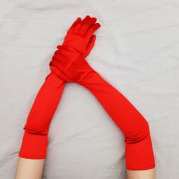 Classic Adult 55cm Opera/Elbow Stretch Satin Finger Long Gloves Women Party Evening Costume Wedding Dress Elegant Gloves
