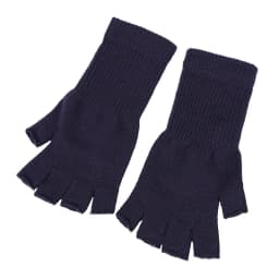 Winter Half Finger Fingerless Gloves Unisex Outdoor Mittens Women Men Warm Knit Wrist Gloves Elastic Comfort Workout Sports