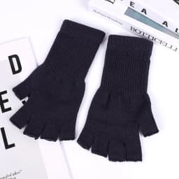 Winter Half Finger Fingerless Gloves Unisex Outdoor Mittens Women Men Warm Knit Wrist Gloves Elastic Comfort Workout Sports