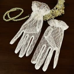 Retro See Through Lace Gloves Bridal Wedding Full Finger Gloves Banquet Performance Dinner Dress Accessories Mesh Hand Sleeves