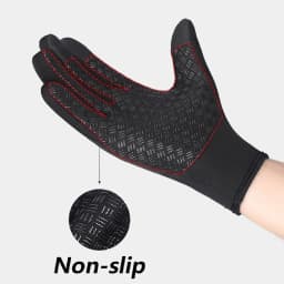 Windproof Warm Gloves For Winter Anti Slip Silicon Touch Screen Full Finger Cold-proof Bicycle Cycling Touchscreen Sport Gloves