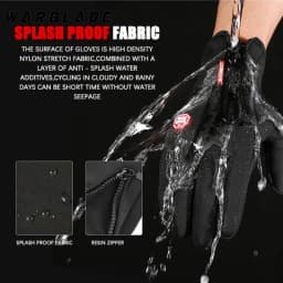 New Touchscreen Fleece Warm Gloves Outdoor Cycling Driving Waterproof Cold Gloves Windproof Non Slip Womens Men Winter Ski Glove