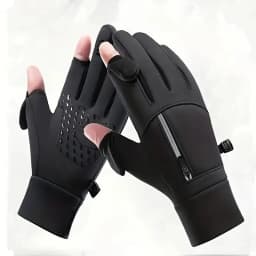 Winter Touchscreen Gloves for Outdoor Sports Cold-Resistant and Windproof Gloves for Men and Women with Flip-Top Design