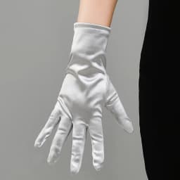 Women Wedding Brides Satin Short Gloves Opera Banquet Stage Performances Multicolored Elegant Temperament Princess