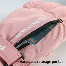WOMEN'S Professional Winter Warm Skiing Gloves, Warm Snow Gloves, Waterproof Motorcycle Gloves, Smile 506 Touch Screen