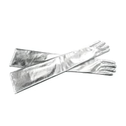 Sexy Patent Leather Long Gloves Cosplay Clothing Accessories Black Tight Gloves Pole Dance Performance Gloves Show Punk Gothic