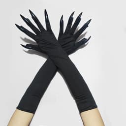 Halloween Cosplay 45cm Funny Claw Gloves Horror Long Nail Suitable for Role Playing Party Dress Up and Thriller Performances