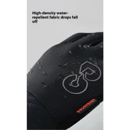 Autumn and Winter Cycling Gloves Men's and Women's Outdoor Sports Road Bikes with Fleece Warm Non-slip Cycling Gloves