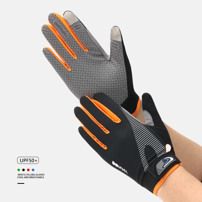 Cycling Anti-slip Men Half Finger Gloves Breathable Shockproof Sports Gloves Anti-sweat Bike Bicycle Glove Cycling Equipment
