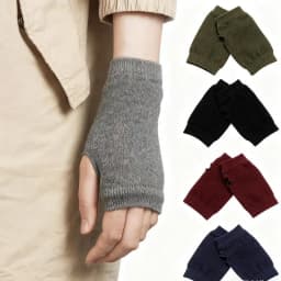 Half Finger Gloves For Women Men Winter Soft Warm Combed Cotton Fingerless Gloves Half Finger Handschoenen Unisex Mitten Guantes