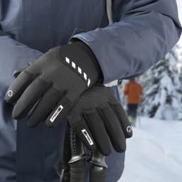 Winter Sports Plus Velvet Warm Gloves For Men And Women Touch Screen Ski Cycling Bicycle Riding Cold-Proof Outdoor Gloves