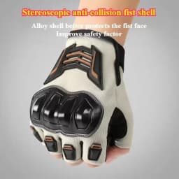 Half Finger Men's Gloves Outdoor F Protective Gloves Sports Wear resistant Motorcycle Bicycle Gloves