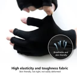Men Women Half Finger Fingerless Gloves Knitted Warm Wear Resistant Anti-slip Wrist Support Soft Comfortable Working Daily Use