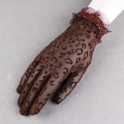 Women Summer Sexy Black Lace Gloves Mesh Hollow Breathable Sunscreen Short Paragraph Female High Elasticity Transparent Gloves