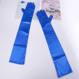 55cm Women Solid Wedding Etiquette Evening Dress Opera/Elbow/Wrist Satin Stretch Long Gloves Retro Party Carnival Cosplay Gloves