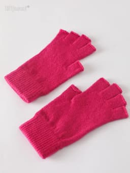 Sale Wool Mitt Exposed Fingertip Women's Gloves Winter Autumn Work Gloves Knitted for Women Fingerless Gloves Drive Mittens