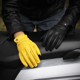 New 1Pair Gloves Men Women Gloves First Layer Cowhide Wear-resistant Camping Mittens Touch Screen Protective Equipment