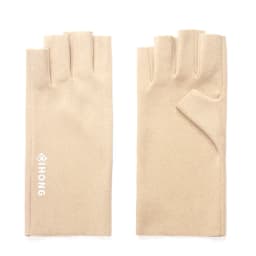 New Winter Women's Gloves Leaky Finger Thin Velvet Windproof Coldproof Warm Touch Screen Half Finger Student Gloves
