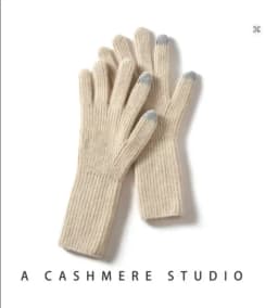 Autumn Winter Gloves Women High Quality Cashmere Knit Soft Warm Touch Screen Mittens Stretch Solid Full Finger Guantes
