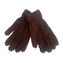 Winter Warm Coral Velvet Gloves Women Sweet Solid Candy Color Full Finger Mittens Girls Thicken Outdoor Stretchy Ski Gloves