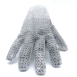 Michael Jackson Stage Performance Simulated Diamond Gloves Short Style Mid-Thick for Young Women Summer Collection