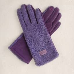 Fashion Imitation Fleece Winter Keep Warm Gloves Women Touch Screen Thickened Cycling Driving Windproof Cold Proof Mittens