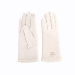 Fashion Imitation Fleece Winter Keep Warm Gloves Women Touch Screen Thickened Cycling Driving Windproof Cold Proof Mittens