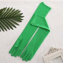 Classic Retro Adult Milk Silk High Stretch Long Gloves Multicolor Elbow Women Cosplay Party Prom Costume Stage Performance