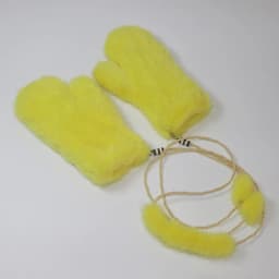 Winter Real Mink Fur Gloves Women Soft Warm 100%Natural Mink Fur Gloves Lady Good Elastic Genuine Fur Gloves Knitted Fur Glove
