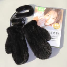 Winter Real Mink Fur Gloves Women Soft Warm 100%Natural Mink Fur Gloves Lady Good Elastic Genuine Fur Gloves Knitted Fur Glove