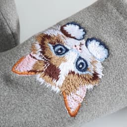 Cartoon Cat Embroidery Warm Gloves Women Winter Thick Cycling Driving Youth Students Fashion Cute Touch Screen Mittens Girl Gift