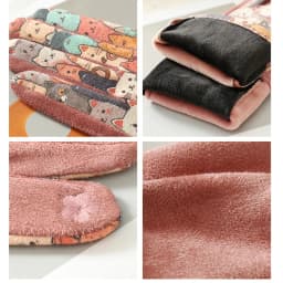 Cute Lovely Sweety Cartoon Cat Painting 3D Printing Suede Gloves Women Winter Keep Warm Touch Screen Add Velvet Prevent Cold