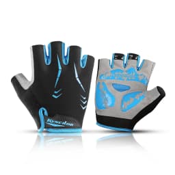professional outdoor bicycle gloves, with touch screen shock absorption, anti slip, wear-resistant riding half finger glo