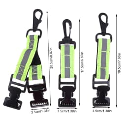 Glove Clips Firefighter Glove Strap Universal Gloves Holder With 1/ 2 Clip For Hanging Gloves Tool Bags Glove Keeper Glove Clip