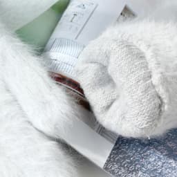 Women Winter Keep Warm Plus Cashmere Velvet Thicken Elasticity Full Fingers Mittens Gloves Imitation Rabbit Fur Knitted Wool