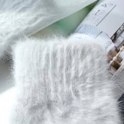 Women Winter Keep Warm Plus Cashmere Velvet Thicken Elasticity Full Fingers Mittens Gloves Imitation Rabbit Fur Knitted Wool