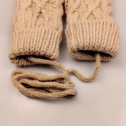 Women Fashion Knit Twist Flowers Mittens Winter Female Halter Neck Thicken Warm Youth Full Finger Gloves Girls Gift Outdoor Ski