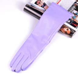 30 40 50 60 70 80cm Women's Ladies Real Leather Sheepskin Fashion Overlength Party Evening Wedding Opera/Long Gloves